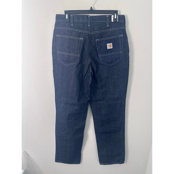New Carhartt Flame Resistant Jeans 280-83 100% Cotton, Size 38x30 - Picture 1 of 5